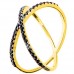 Χρυσό δαχτυλίδι Fashion K14 με ζιργκόν